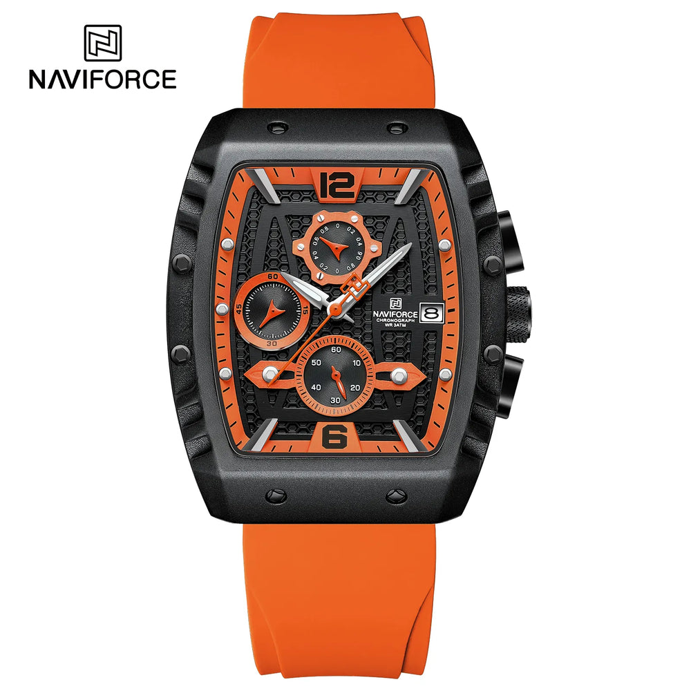 Naviforce NF8025 Men's Sport Quartz Analog Digital Watch