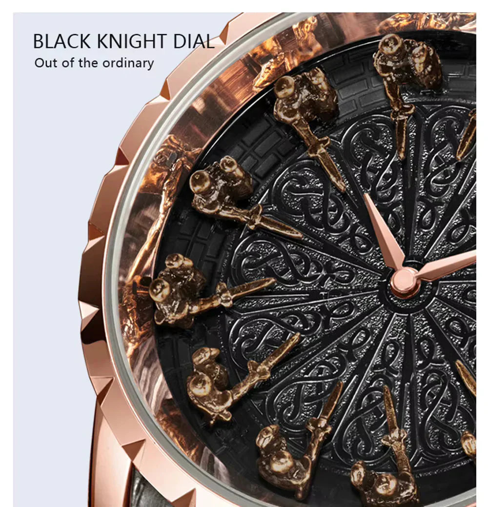ONOLA 3809 Men's Luxury Gold Quartz Watch – Elegant Design, Waterproof