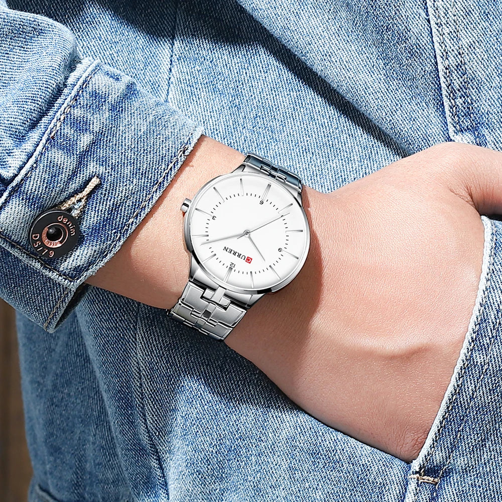 CURREN Men’s Premium Quartz Watch – Sleek, Bold & Timeless Style