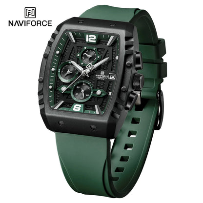Naviforce NF8025 Men's Sport Quartz Analog Digital Watch