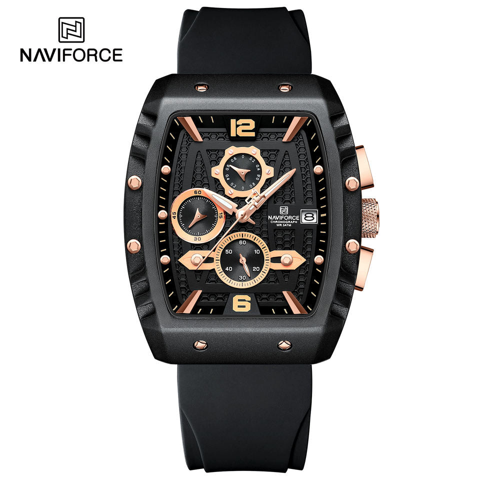 Naviforce NF8025 Men's Sport Quartz Analog Digital Watch