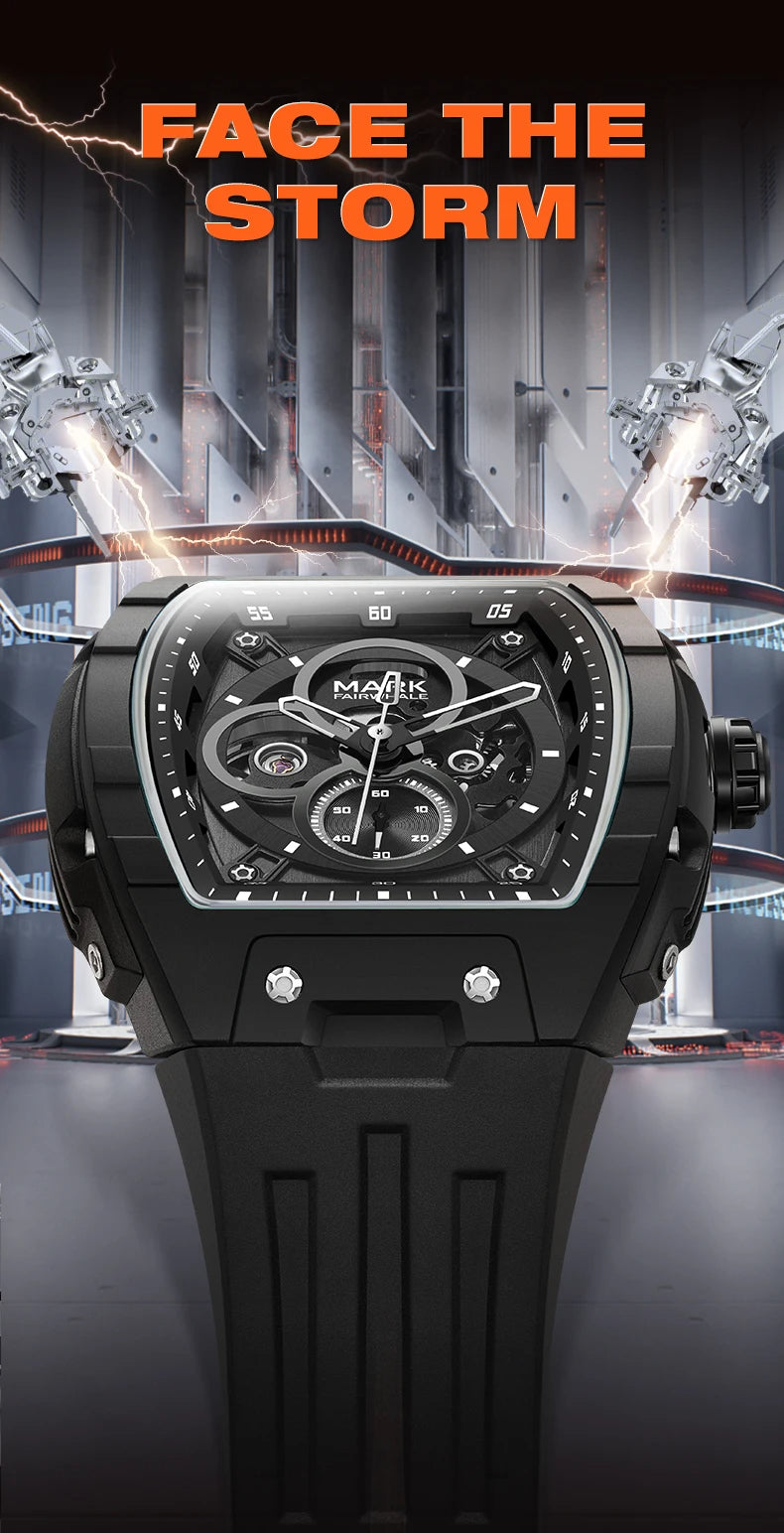 Mark Fairwhale Men’s Luxury Automatic Mechanical Watch