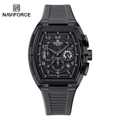 Naviforce NF6118 Men's Chronograph Silicone Strap Quartz Watch