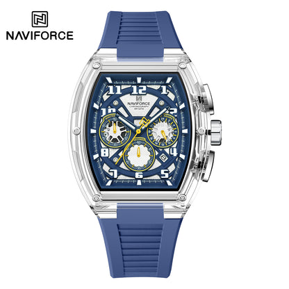 Naviforce NF6118 Men's Chronograph Silicone Strap Quartz Watch